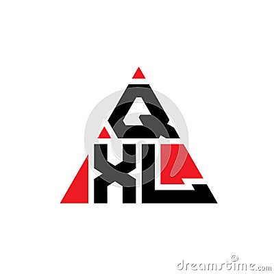 QXL, QXL logo, QXL letter, QXL triangle, QXL triangular, QXL gaming logo, QXL vector, QXL font, QXL logo design, QXL monogram, Vector Illustration