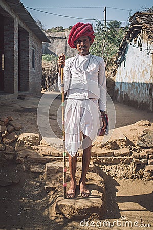 Rabari tribesman Editorial Stock Photo