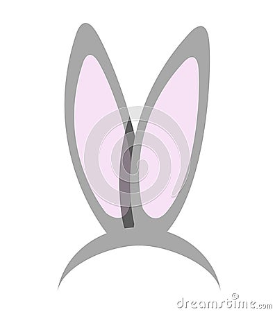 Rabbit ears illustration design Cartoon Illustration