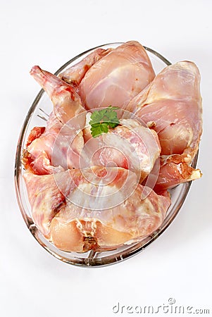 Rabbit meat Stock Photo