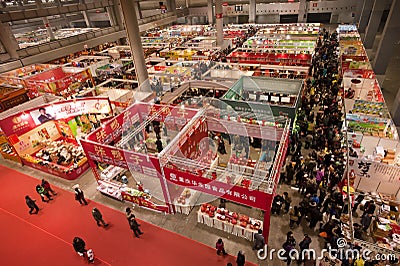 Rabbit year food exposition in Chongqing, China Editorial Stock Photo