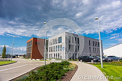 Raben Polska office Editorial Stock Photo