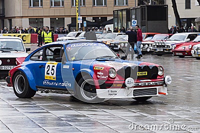 Racc Historical Rally Barcelona Editorial Stock Photo