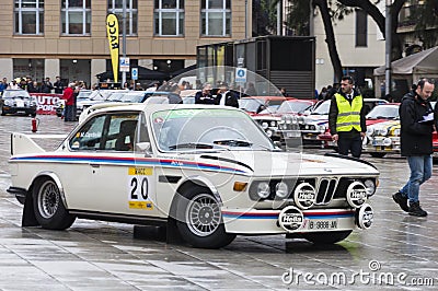 Racc Historical Rally Barcelona Editorial Stock Photo