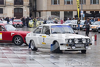 Racc Historical Rally Barcelona Editorial Stock Photo