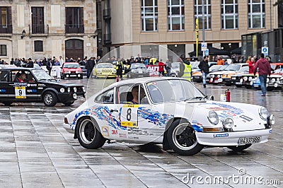 Racc Historical Rally Barcelona Editorial Stock Photo