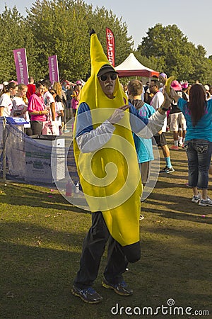 Race for the cure awareness Portland Oregon event. Editorial Stock Photo