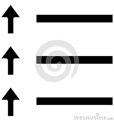 Race route, arrows Vector that can be easily modified or edit Vector Illustration