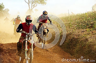 Racer motorcycle race Editorial Stock Photo