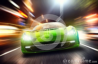 Racing car Stock Photo