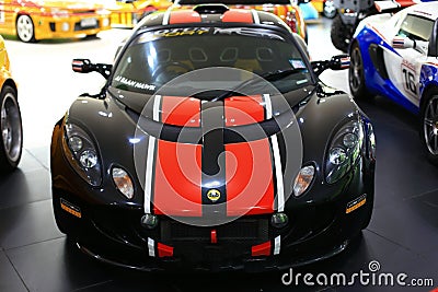 Racing car Lotus Elise Editorial Stock Photo