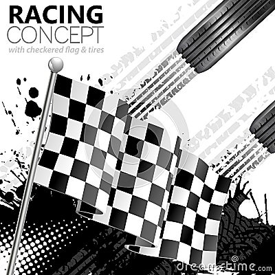 Racing Vector Illustration