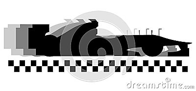 Racing speed Vector Illustration