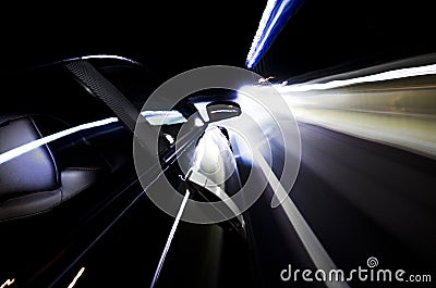 Racing sports car Stock Photo