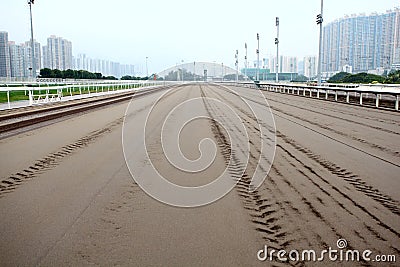 Racing Track Stock Photo