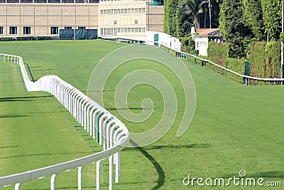 Racing Track Stock Photo