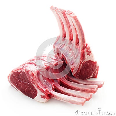 Rack Of Lamb Stock Photo