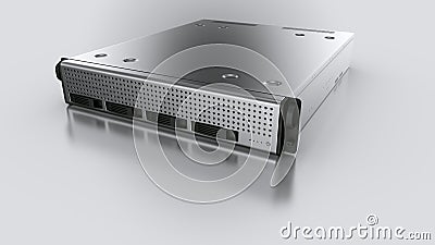 Rack server Stock Photo