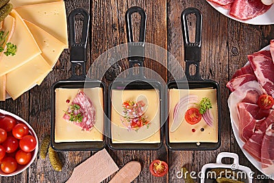 Raclette Stock Photo