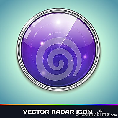 Radar Icon Stock Photo