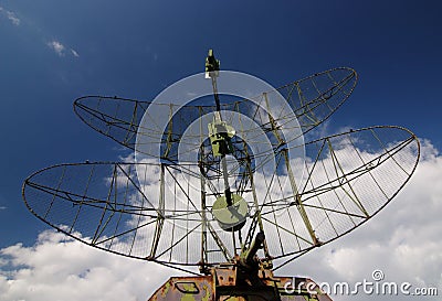 Radar station Stock Photo