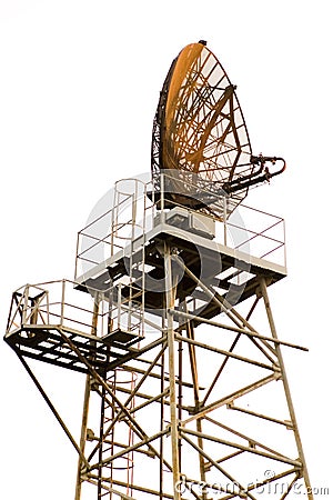 Radar tower Stock Photo