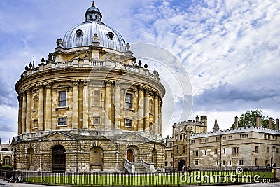Radcliffe Camera Building at the Bodleian Library - Oxford - England Stock Photo