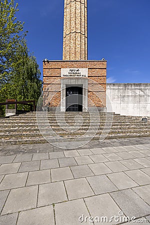 Radegast train station, Museum of Independence Traditions, Lodz, Poland Editorial Stock Photo