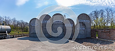 Radegast Train Station Editorial Stock Photo