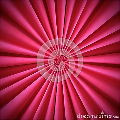 Radial Bright Pink textile pattern Stock Photo