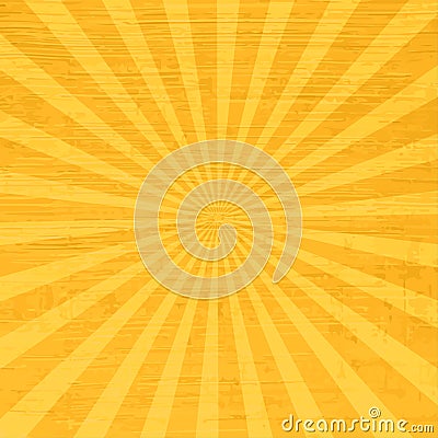 Radial comics vector Retro background Vector Illustration