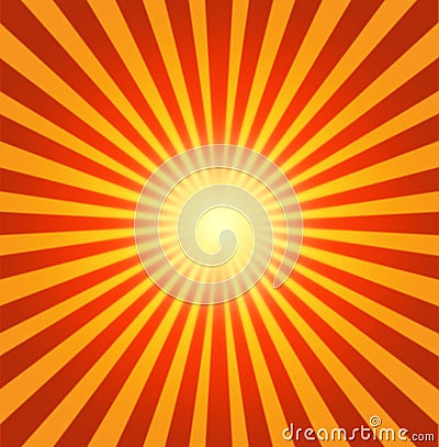 Radial red background Stock Photo