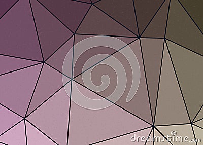 Radiant Orchid color Abstract color Low-Polygones Generative Art background illustration Vector Illustration