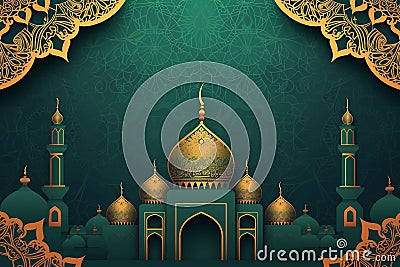 Radiant Ramadan: Illuminate the Season with Eid Mubarak Cards. Ramadan Mubarak Stock Photo