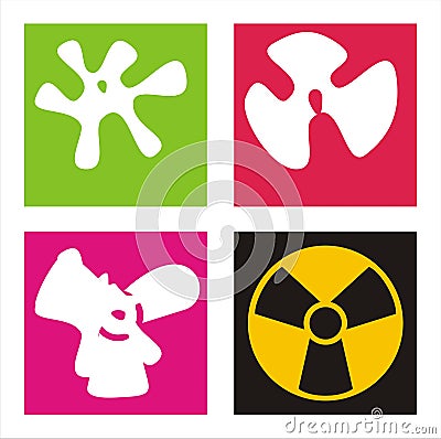 Radiation Stock Photo