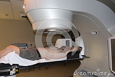 Radiation Therapy Treatment Stock Photo