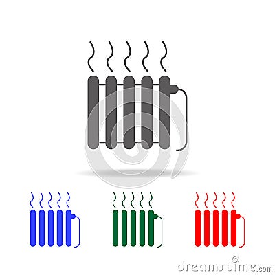 radiator icon. Elements in multi colored icons for mobile concept and web apps. Icons for website design and development, app deve Stock Photo