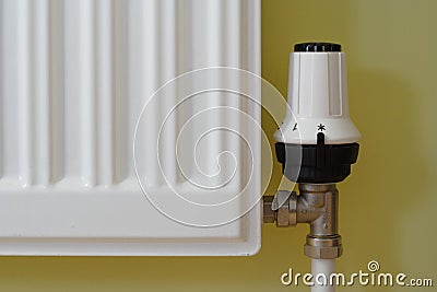 Radiator Off Stock Photo