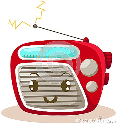 Radio Vector Illustration
