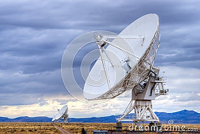 Radio antenna Stock Photo