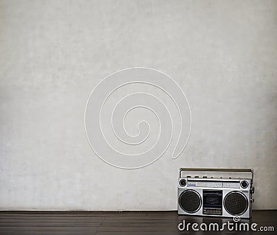 Radio Audio Music Melody Rhythm Retro Leisure Concept Stock Photo