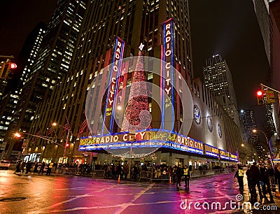 Radio city music hall Editorial Stock Photo