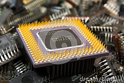 Radio components Stock Photo