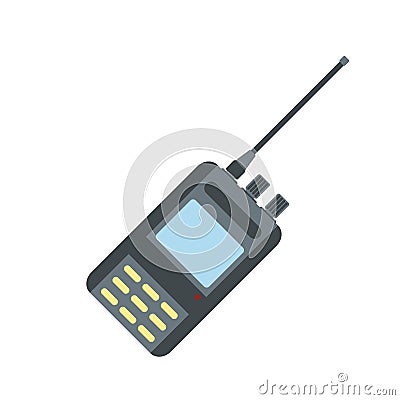 Radio flat icon Vector Illustration