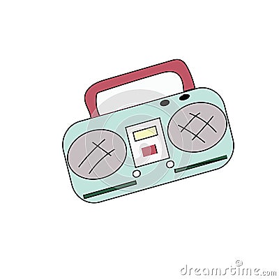 Radio Vector Illustration