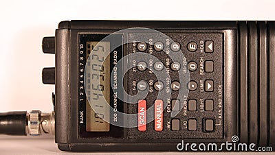 Radio Scanner Stock Photo