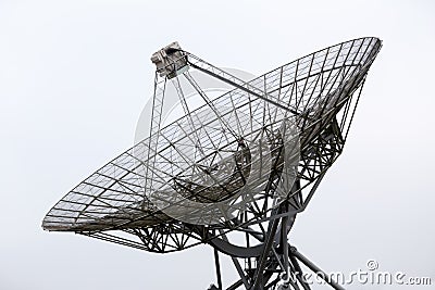 Radio telescope dish Stock Photo
