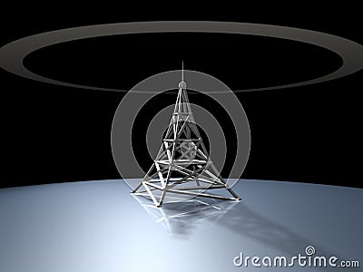 Radio tower Stock Photo