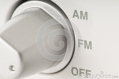 Radio Tuner Stock Photo