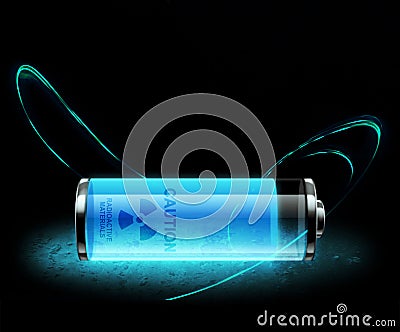 Radioactive elements Stock Photo